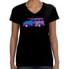 LAT Ladies Perfect V-Neck T-shirt Thumbnail