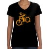 LAT Ladies Perfect V-Neck T-shirt Thumbnail