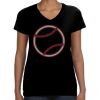 LAT Ladies Perfect V-Neck T-shirt Thumbnail