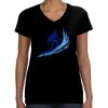 LAT Ladies Perfect V-Neck T-shirt Thumbnail