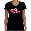 LAT Ladies Perfect V-Neck T-shirt Thumbnail