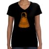 LAT Ladies Perfect V-Neck T-shirt Thumbnail