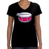 LAT Ladies Perfect V-Neck T-shirt Thumbnail