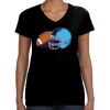 LAT Ladies Perfect V-Neck T-shirt Thumbnail