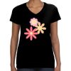 LAT Ladies Perfect V-Neck T-shirt Thumbnail