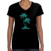 LAT Ladies Perfect V-Neck T-shirt Thumbnail