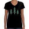 LAT Ladies Perfect V-Neck T-shirt Thumbnail
