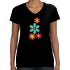 LAT Ladies Perfect V-Neck T-shirt Thumbnail