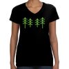 LAT Ladies Perfect V-Neck T-shirt Thumbnail