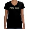 LAT Ladies Perfect V-Neck T-shirt Thumbnail