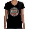 LAT Ladies Perfect V-Neck T-shirt Thumbnail