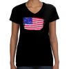 LAT Ladies Perfect V-Neck T-shirt Thumbnail