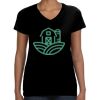LAT Ladies Perfect V-Neck T-shirt Thumbnail