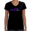 LAT Ladies Perfect V-Neck T-shirt Thumbnail