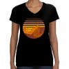 LAT Ladies Perfect V-Neck T-shirt Thumbnail