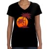 LAT Ladies Perfect V-Neck T-shirt Thumbnail
