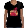 LAT Ladies Perfect V-Neck T-shirt Thumbnail
