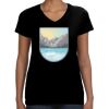 LAT Ladies Perfect V-Neck T-shirt Thumbnail