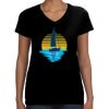 LAT Ladies Perfect V-Neck T-shirt Thumbnail