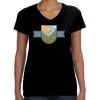LAT Ladies Perfect V-Neck T-shirt Thumbnail