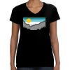 LAT Ladies Perfect V-Neck T-shirt Thumbnail