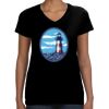 LAT Ladies Perfect V-Neck T-shirt Thumbnail