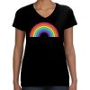 LAT Ladies Perfect V-Neck T-shirt Thumbnail