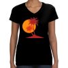 LAT Ladies Perfect V-Neck T-shirt Thumbnail