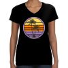 LAT Ladies Perfect V-Neck T-shirt Thumbnail