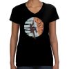LAT Ladies Perfect V-Neck T-shirt Thumbnail