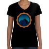 LAT Ladies Perfect V-Neck T-shirt Thumbnail