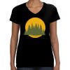 LAT Ladies Perfect V-Neck T-shirt Thumbnail
