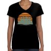 LAT Ladies Perfect V-Neck T-shirt Thumbnail