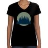 LAT Ladies Perfect V-Neck T-shirt Thumbnail