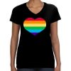 LAT Ladies Perfect V-Neck T-shirt Thumbnail