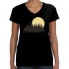 LAT Ladies Perfect V-Neck T-shirt Thumbnail