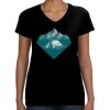 LAT Ladies Perfect V-Neck T-shirt Thumbnail