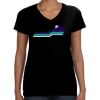 LAT Ladies Perfect V-Neck T-shirt Thumbnail