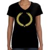 LAT Ladies Perfect V-Neck T-shirt Thumbnail