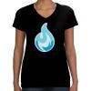 LAT Ladies Perfect V-Neck T-shirt Thumbnail