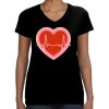 LAT Ladies Perfect V-Neck T-shirt Thumbnail