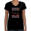 LAT Ladies Perfect V-Neck T-shirt Thumbnail
