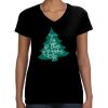 LAT Ladies Perfect V-Neck T-shirt Thumbnail