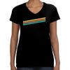 LAT Ladies Perfect V-Neck T-shirt Thumbnail