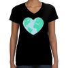 LAT Ladies Perfect V-Neck T-shirt Thumbnail