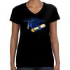 LAT Ladies Perfect V-Neck T-shirt Thumbnail