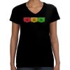 LAT Ladies Perfect V-Neck T-shirt Thumbnail