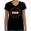 LAT Ladies Perfect V-Neck T-shirt Thumbnail