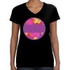 LAT Ladies Perfect V-Neck T-shirt Thumbnail