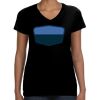 LAT Ladies Perfect V-Neck T-shirt Thumbnail